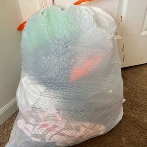 Big bundle of clothes